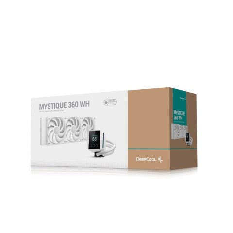Chłodzenie wodne DeepCool Mystique 360 WH (R-LX360-WHDSNMP-G-1) Chłodzenie wodne DeepCool Mystique 360 WH (R-LX360-WHDSNMP-G-1)