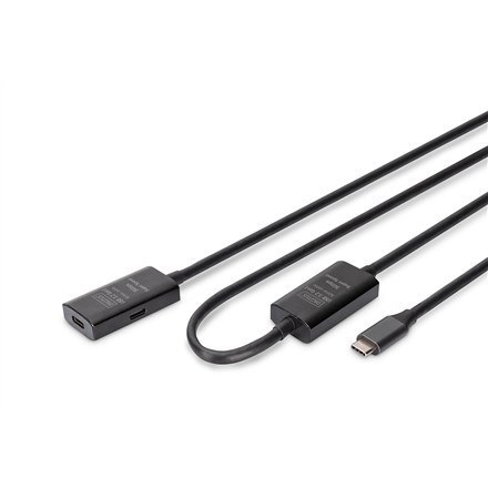 Digitus Aktywny przedłużacz USB 3.2 Gen1 5G, USB-C - USB-C, 10 m Digitus Aktywny przedłużacz USB 3.2 Gen1 5G, USB-C - USB-C, 10 m