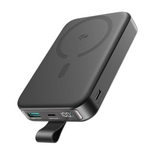 Magnetyczny bezprzewodowy power bank Joyroom JR-PBM11 22.5W z podstawką (czarny)