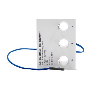 Miernik energii 1/3-kanałowy WiFi Shelly 3EM-63T Gen3 (płaski zacisk)
