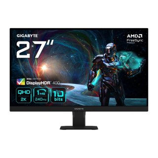GIGABYTE GS27QXA LED display 68,6 cm (27") 2560 x 1440 px Quad HD Czarny