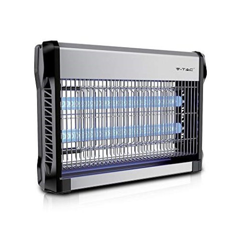 Lampa Owadobójcza V-TAC VT-3220 SKU11180 2x10W 80m2 397x93mm Lampa Owadobójcza V-TAC VT-3220 SKU11180 2x10W 80m2 397x93mm