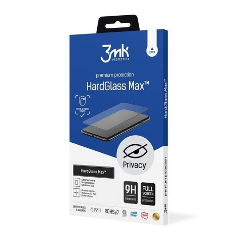 3mk HardGlass Matt Max Privacy - Matowe szkło hartowane z filtrem prywatyzującym do Samsung Galaxy S25 Edge 3mk HardGlass Matt Max Privacy - Matowe szkło hartowane z filtrem prywatyzującym do Samsung Galaxy S25 Edge
