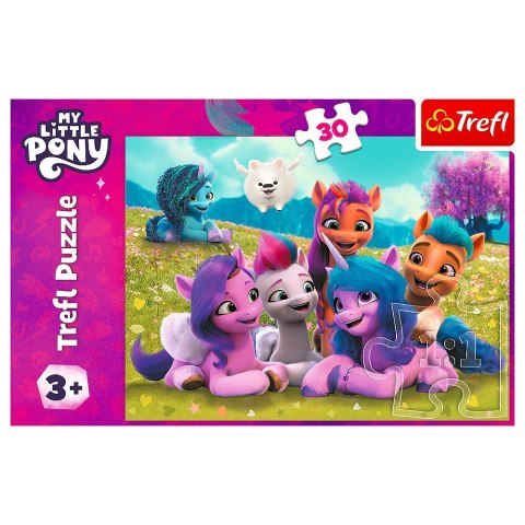 Puzzle 30 elementów Przyjacielskie Kucyki My Little Pony Puzzle 30 elementów Przyjacielskie Kucyki My Little Pony