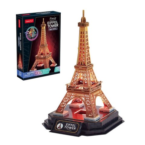 Puzzle 3D Wieża Eiffla (wersja nocna) Puzzle 3D Wieża Eiffla (wersja nocna)