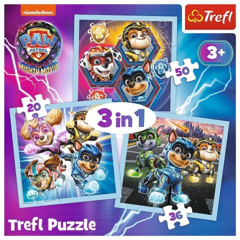 Puzzle 3w1 Psi Patrol Moc Mighty Pups Puzzle 3w1 Psi Patrol Moc Mighty Pups