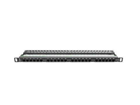 Lanberg PPU5-0024-B panel krosowniczy 0.5U Lanberg PPU5-0024-B panel krosowniczy 0.5U
