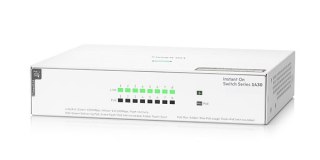 Aruba Instant On 1430 8G Class4 PoE 64W Nie zarządzany L2 Gigabit Ethernet (10/100/1000) Obsługa PoE Biały