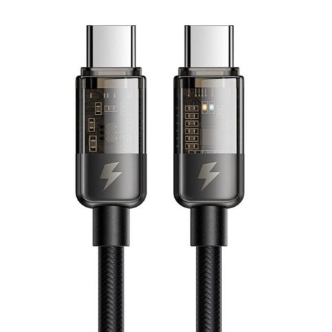 Kabel USB-C do USB-C Mcdodo CA-2840, PD 100W, 1.8m (czarny) Kabel USB-C do USB-C Mcdodo CA-2840, PD 100W, 1.8m (czarny)