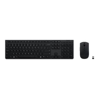 Lenovo | Profesjonalna bezprzewodowa ładowalna klawiatura i mysz combo | Zestaw klawiatury i myszy | Bezprzewodowy | Mysz w zest