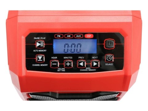 Yato Radio Budowlane Akumulatorowo Sieciowe Bluetooth USB FM/AM 18V/230V