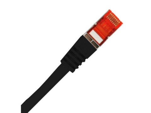 ALANTEC PATCH-CORD F/UTP KAT.6 PVC 1.0M CZARNY ALANTEC PATCH-CORD F/UTP KAT.6 PVC 1.0M CZARNY