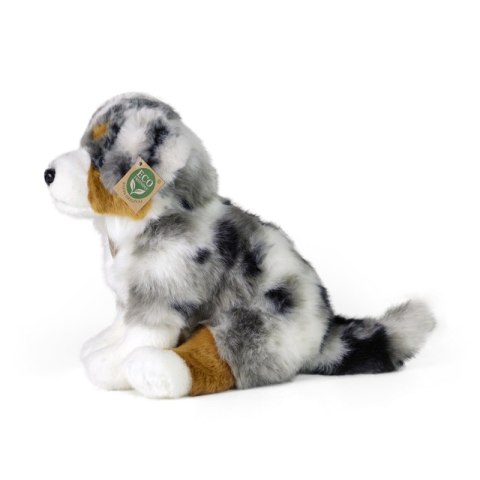 Rappa - Pluszowa maskotka siedzący Pies Owczarek Australijski 30 cm Eco-Friendly Rappa - Pluszowa maskotka siedzący Pies Owczarek Australijski 30 cm Eco-Friendly