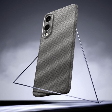 Spigen Liquid Air - Etui do Samsung Galaxy S25 Edge (Marble Grey)