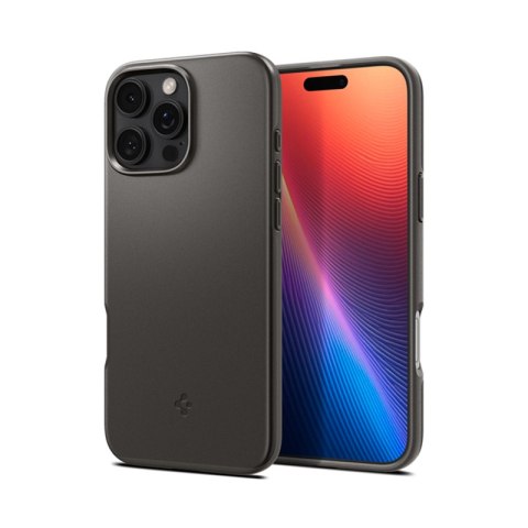 Spigen Thin Fit Mag MagSafe - Etui do iPhone 16 Pro (Gunmetal) Spigen Thin Fit Mag MagSafe - Etui do iPhone 16 Pro (Gunmetal)