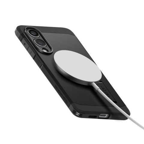 Spigen Tough Armor MagSafe - Etui do Samsung Galaxy S25 Edge (Black)