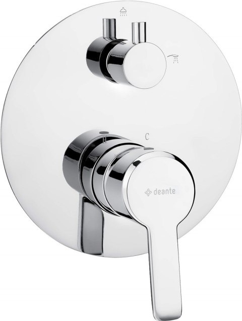 Bateria prysznicowa podtynkowa z przełącznikiem natrysku BQA_044P 5908212074275 Bateria prysznicowa podtynkowa z przełącznikiem natrysku BQA_044P 5908212074275