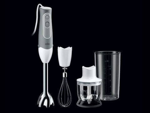 Braun MQ 525 0,6 l Blender immersyjny Szary, Biały 600 W Braun MQ 525 0,6 l Blender immersyjny Szary, Biały 600 W