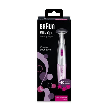 Braun Silk-épil Styler FG1100 trymer do okolic bikini Różowy Braun Silk-épil Styler FG1100 trymer do okolic bikini Różowy
