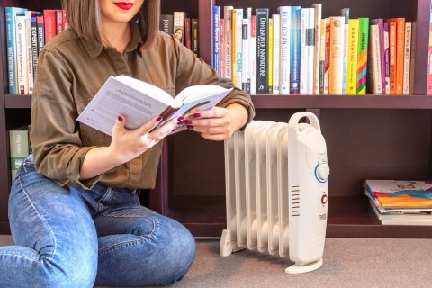 Teesa TSA8035 grzejnik elektryczny na olej Biały 800 W Teesa TSA8035 grzejnik elektryczny na olej Biały 800 W