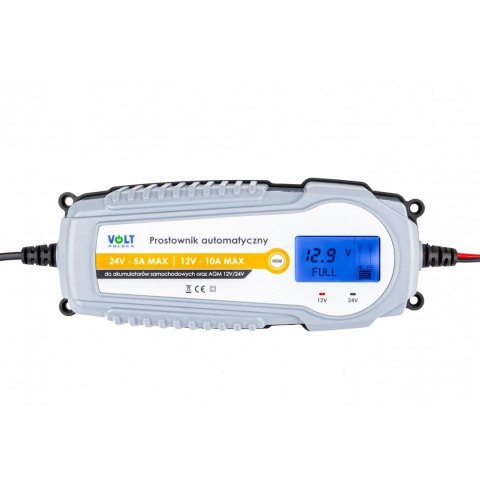 PROSTOWNIK AUTOMATYCZNY VOLT POLSKA 10A 12/24V LCD PROSTOWNIK AUTOMATYCZNY VOLT POLSKA 10A 12/24V LCD