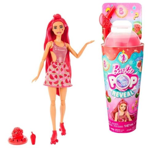Lalka Barbie Pop Reveal Owocowy sok, czerwona Lalka Barbie Pop Reveal Owocowy sok, czerwona