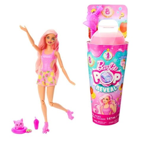 Lalka Barbie Pop Reveal Owocowy sok, różowa blondynka Lalka Barbie Pop Reveal Owocowy sok, różowa blondynka