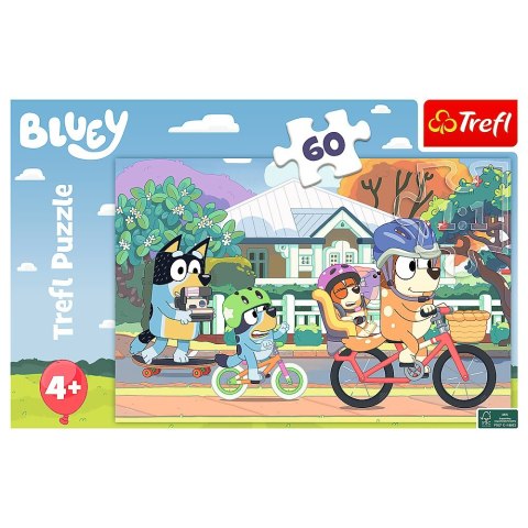 Puzzle 60 elementów Wesoły Bluey Puzzle 60 elementów Wesoły Bluey