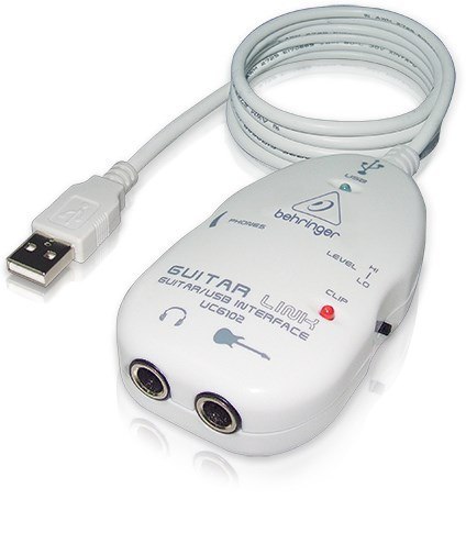 Behringer Guitar link UCG102 kabel audio 2 x 3.5mm Biały Behringer Guitar link UCG102 kabel audio 2 x 3.5mm Biały