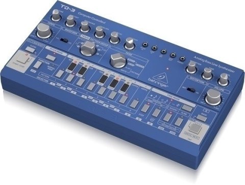 Behringer TD-3-BU Syntezator linii basowej niebieski Behringer TD-3-BU Syntezator linii basowej niebieski