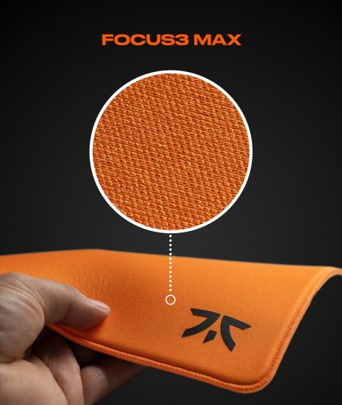 Fnatic Focus3 MAX L Podkładka dla graczy Pomarańczowy Fnatic Focus3 MAX L Podkładka dla graczy Pomarańczowy