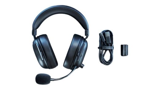 Razer BLACKSHARK V2 HYPERSPEED Zestaw słuchawkowy Przewodowy i Bezprzewodowy Opaska na głowę Gaming USB Typu-A Bluetooth Czarny Razer BLACKSHARK V2 HYPERSPEED Zestaw słuchawkowy Przewodowy i Bezprzewodowy Opaska na głowę Gaming USB Typu-A Bluetooth Czarny