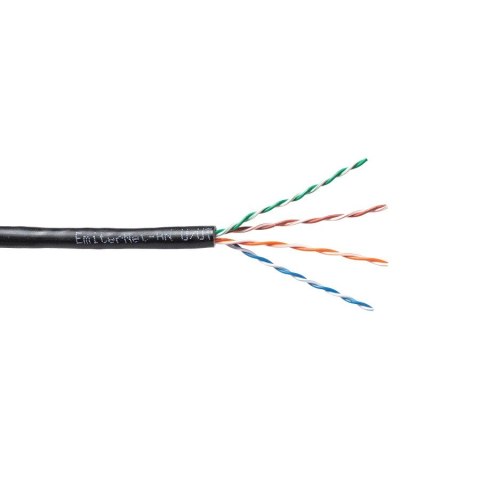 Kabel EmiterNet zewnętrzny PVC+PE UTP (U/UTP) kat.5e, drut 4x2x0,5 PE Kabel EmiterNet zewnętrzny PVC+PE UTP (U/UTP) kat.5e, drut 4x2x0,5 PE