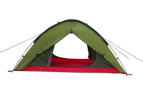 Namiot High Peak Woodpecker 3 zielono-czerwony 3-osobowy 10194