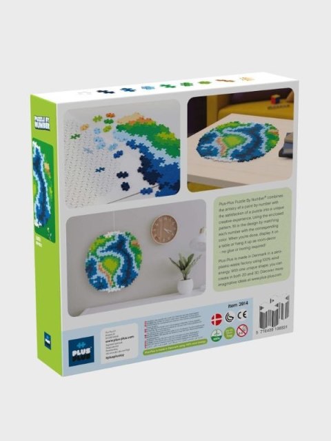 Plus-Plus Earth Puzzle klocki 800 szt. Glob