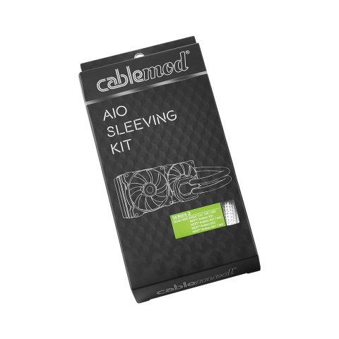 Cablemod CM-ASK-S2KW-R AIO - Kit de Funda para Coche (Serie 2), Color Negro Biały Cablemod CM-ASK-S2KW-R AIO - Kit de Funda para Coche (Serie 2), Color Negro Biały