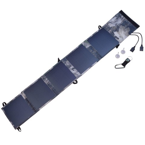 PowerNeed ES-5 panel słoneczny 18 W Monokryształowy silikon PowerNeed ES-5 panel słoneczny 18 W Monokryształowy silikon