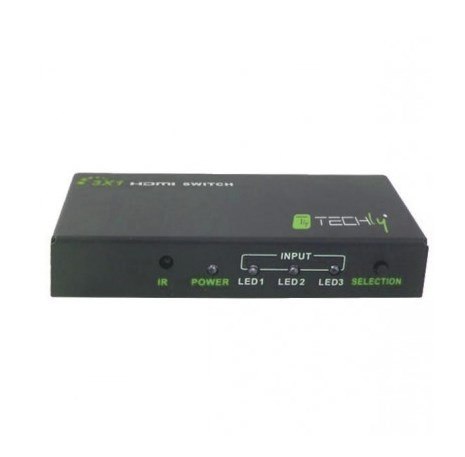 Techly IDATA-HDMI-4K31 rozgałęziacz telewizyjny Techly IDATA-HDMI-4K31 rozgałęziacz telewizyjny