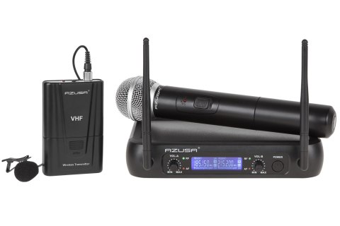 Mikrofon VHF 2 kanały WR-358LD (1 x mik. do ręki + 1x klip) Mikrofon VHF 2 kanały WR-358LD (1 x mik. do ręki + 1x klip)