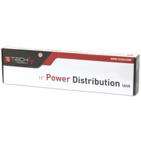 Techly I-CASE STRIP-61UD rozdzielacz zasilania PDU 6 x gniazdo sieciowe 1U Czarny, Czerwony Techly I-CASE STRIP-61UD rozdzielacz zasilania PDU 6 x gniazdo sieciowe 1U Czarny, Czerwony