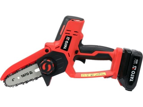 Piła łańcuchowa akumalatorowa Yato YT-828135 4'' 18V + AKUM. 2AH + ŁADOWARKA