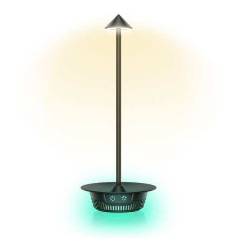 Techly I-LAMP-TABLE3 lampa stołowa Moduł LED SMD 1 W SMD LED D Czarny