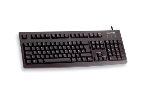 CHERRY G83-6105 klawiatura Uniwersalne USB QWERTZ Niemiecki Czarny CHERRY G83-6105 klawiatura Uniwersalne USB QWERTZ Niemiecki Czarny
