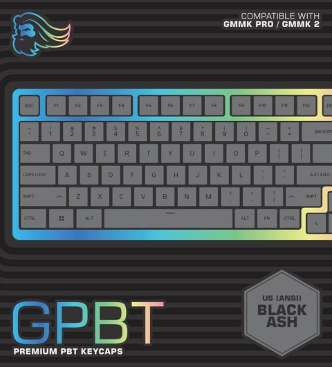 Glorious PC Gaming Race GPBT Nakładki na przyciski klawiatury Glorious PC Gaming Race GPBT Nakładki na przyciski klawiatury
