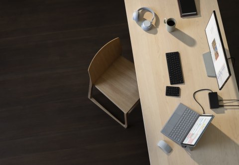 Microsoft Surface Arc Maus - Hellgrau - kommerziell