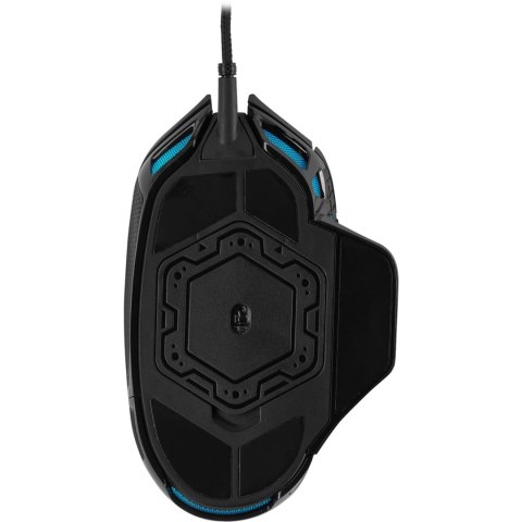 Mysz komputerowa Corsair NIGHTSWORD RGB CH-9306011-EU (optyczna; 18000 DPI; kolor czarny)