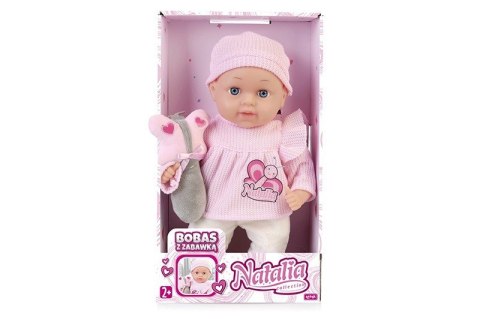 Lalka Natalia bobas 33 cm z zabawką Lalka Natalia bobas 33 cm z zabawką
