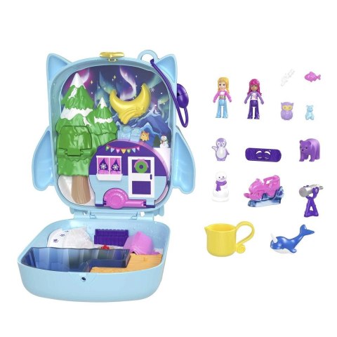 Zestaw z figurkami Polly Pocket Piżama Party Sówki Zestaw z figurkami Polly Pocket Piżama Party Sówki