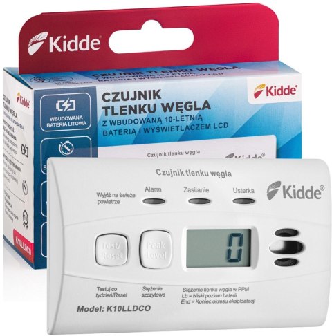K10LLDCO KIDDE CZUJNIK TLENKU WĘGLA I CZADU