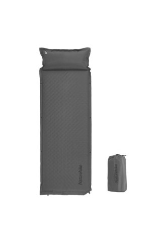 Mata samopompująca d01 pillow single 6cm cnk2300dz014-deep space gray NATUREHIKE